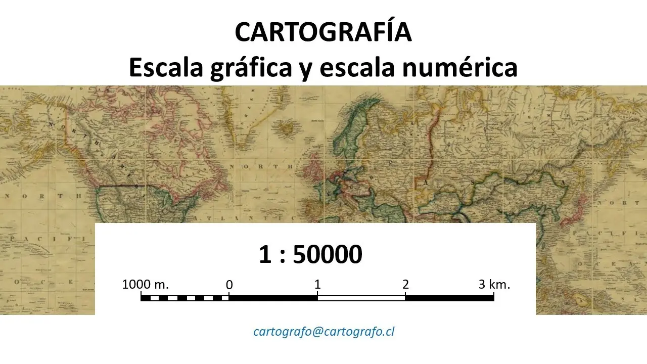 como realizo una escala grafica de un mapa topografico - Cómo se calcula la escala de un mapa topográfico