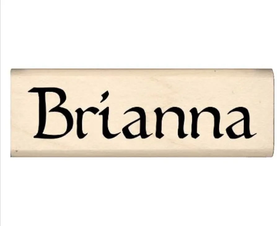 brianna imprenta mayuscula - Cómo sé cómo se escribe Briana