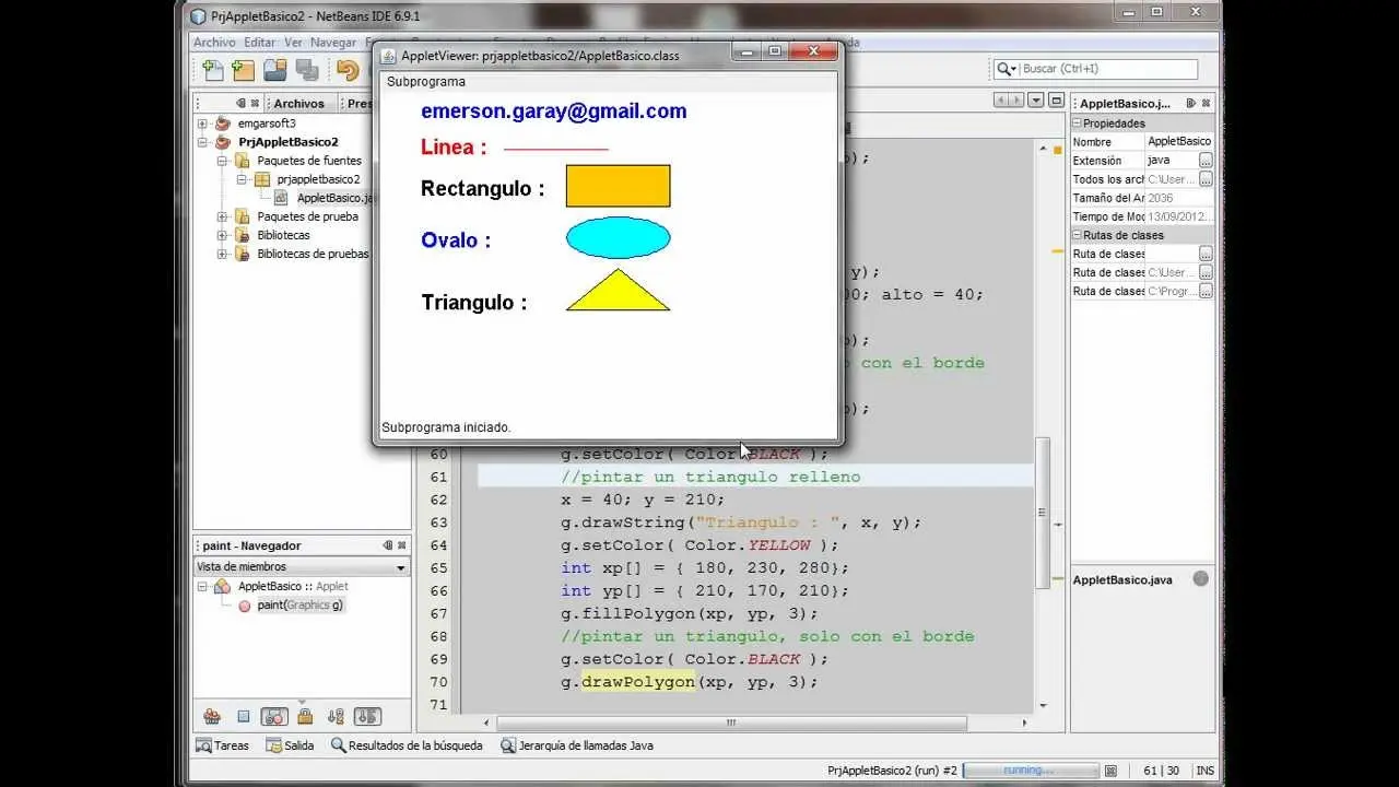 como pasar de una interfaz grafica a una applet - Cómo se ejecuta un applet