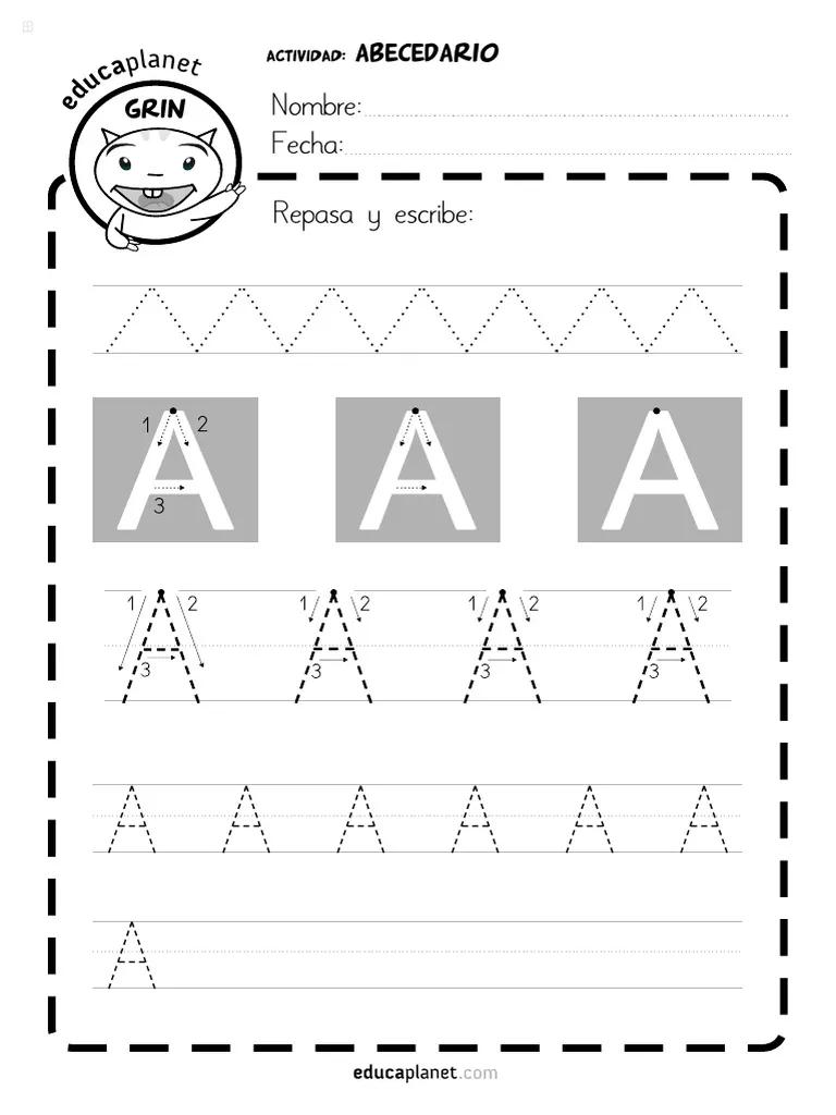 grafismos letras imprenta mayuscula ene - Cómo se escribe la n mayúscula