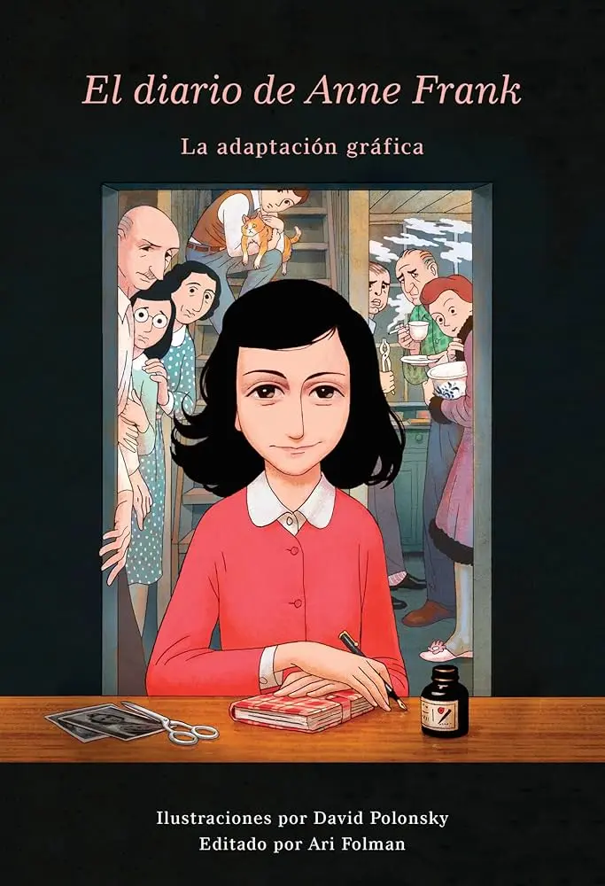 ana frank novela grafica de diegou agrimba - Cómo se llamaba el libro de Ana Frank