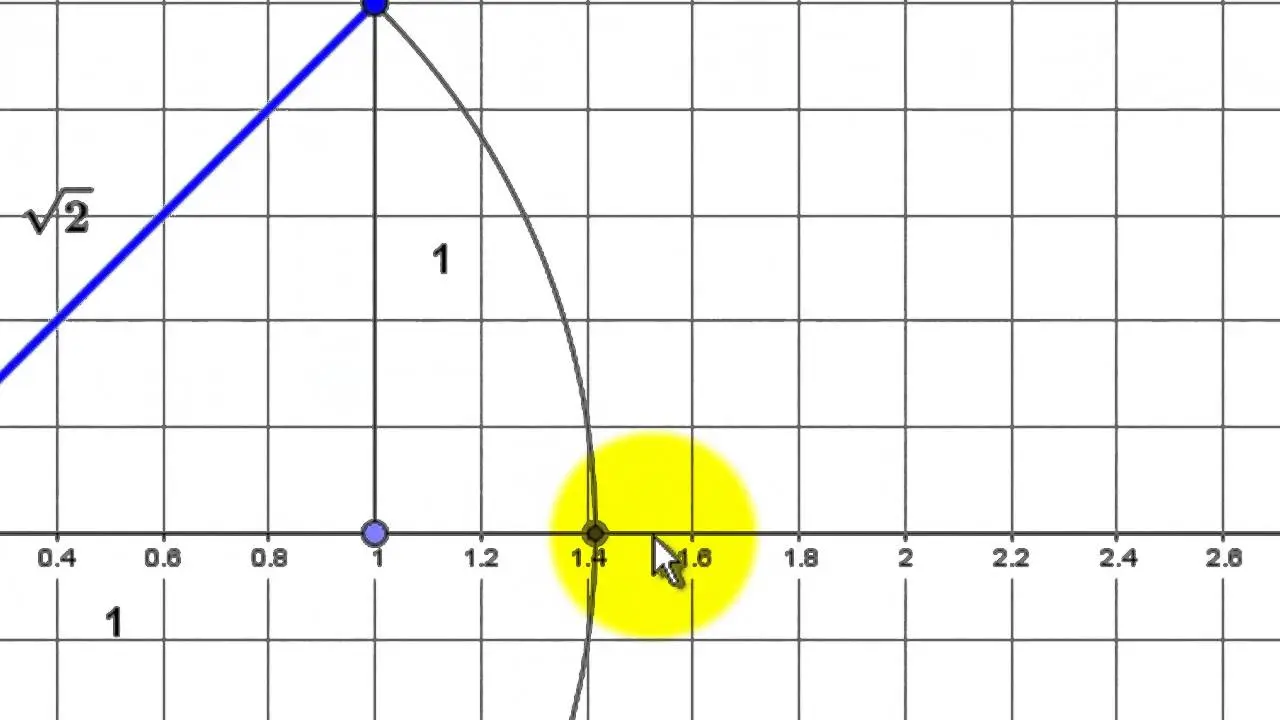 grafica de numeros irracionales - Cómo se representan los números irracionales