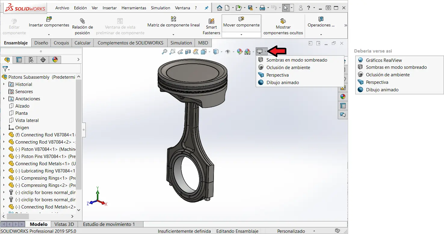 activar tarjeta grafica solidworks - Cómo sé si SolidWorks está utilizando mi tarjeta gráfica