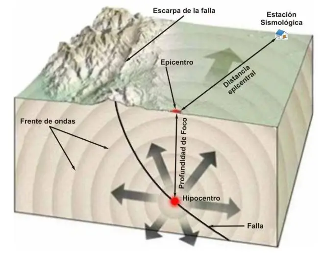 como ocurren los terremotos representacion grafica - Cómo suceden los sismos