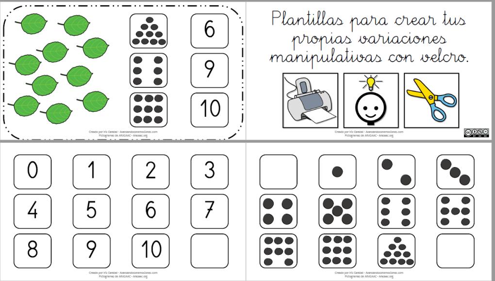 actividad grafica numeros cantidad - Cómo trabajar el conteo con los niños