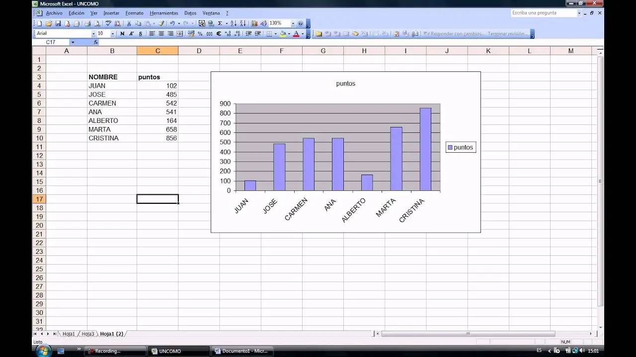 como pasar una grafica de excel a word - Cómo transferir un gráfico de Excel a Word