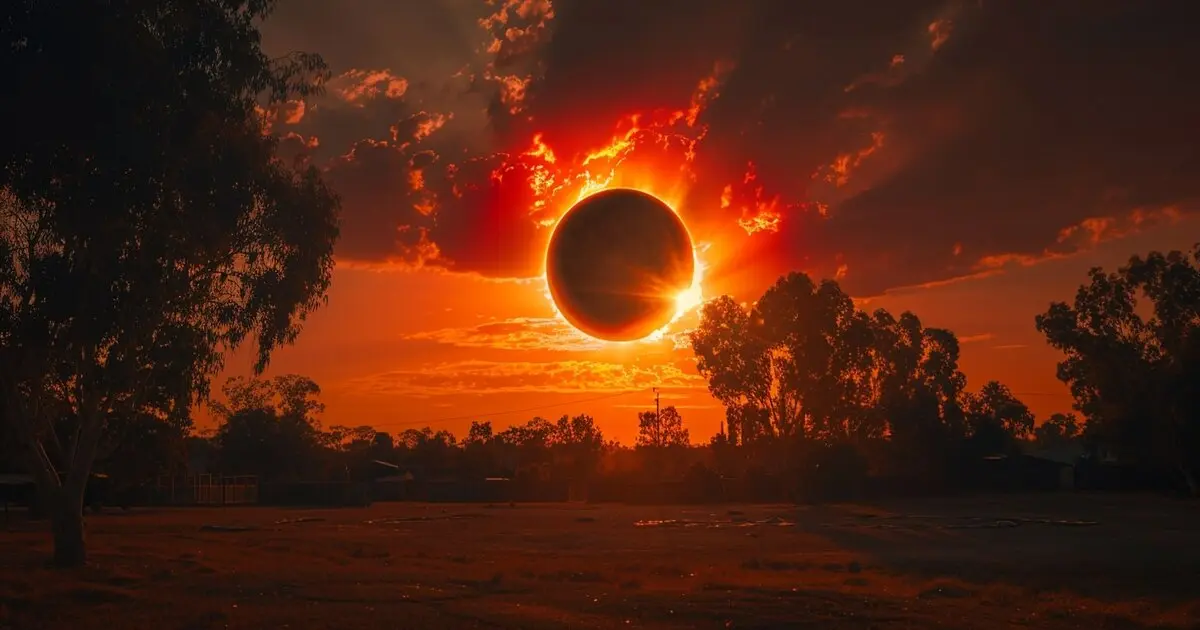 eclipse grafica - Cómo ver el eclipse reflejado en una hoja