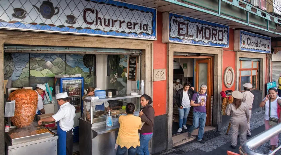 churrería el moro grafica - Cuál es la churrería El Moro original