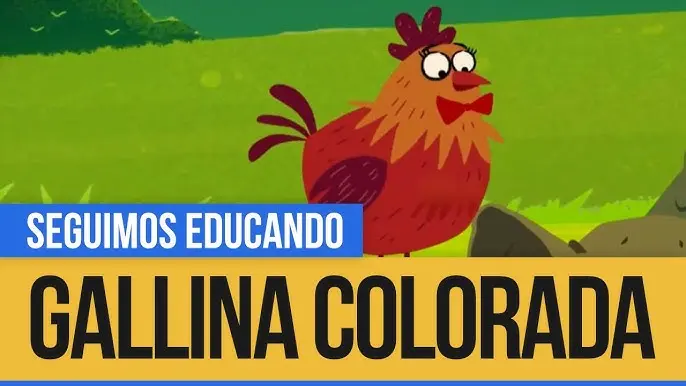 cuento la gallina colorada pen mayuscula imprenta para niños - Cuál es la historia corta sobre La Gallinita Roja