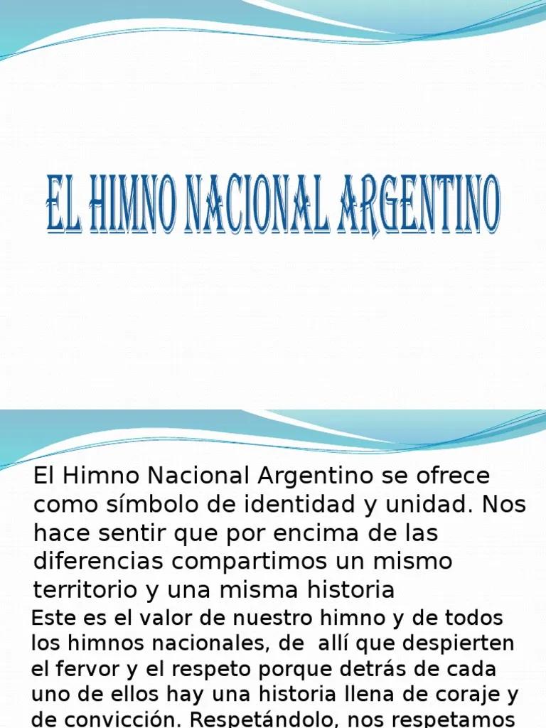 representacion grafica del himno nacional argentino - Cuáles son las 3 partes del himno