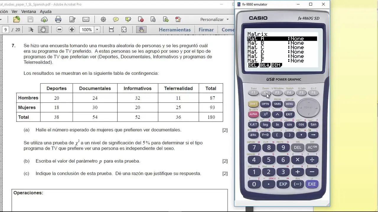 como calcular correlacion y chi cuadrado con calculadora grafica - Cuándo usar chi-cuadrado o pearson