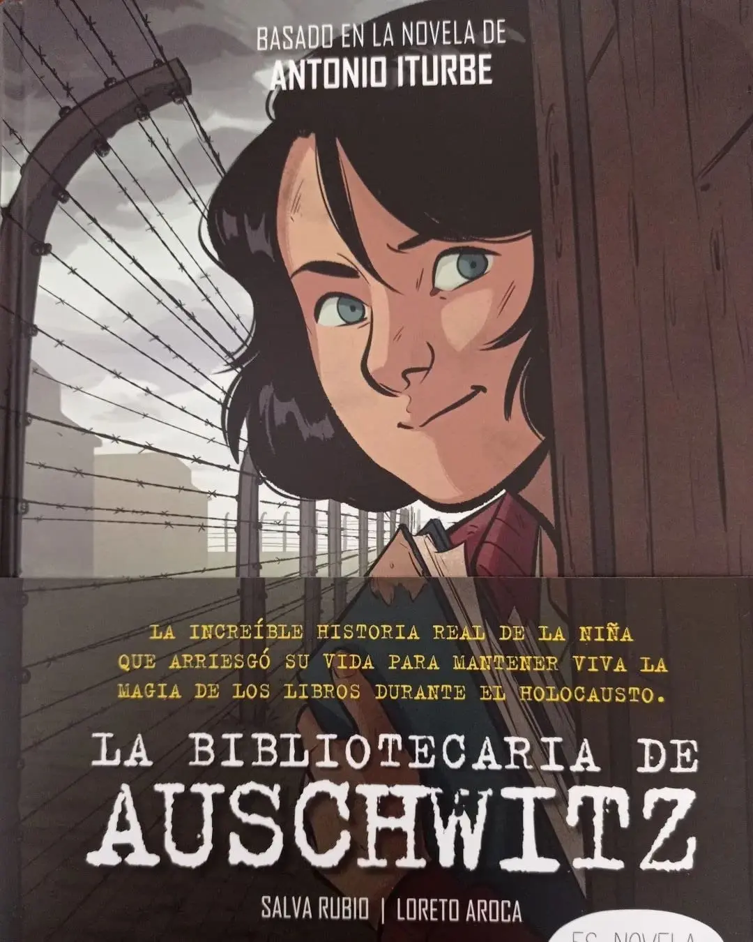 auschwitz novela grafica - Cuántas páginas tiene la bibliotecaria de Auschwitz