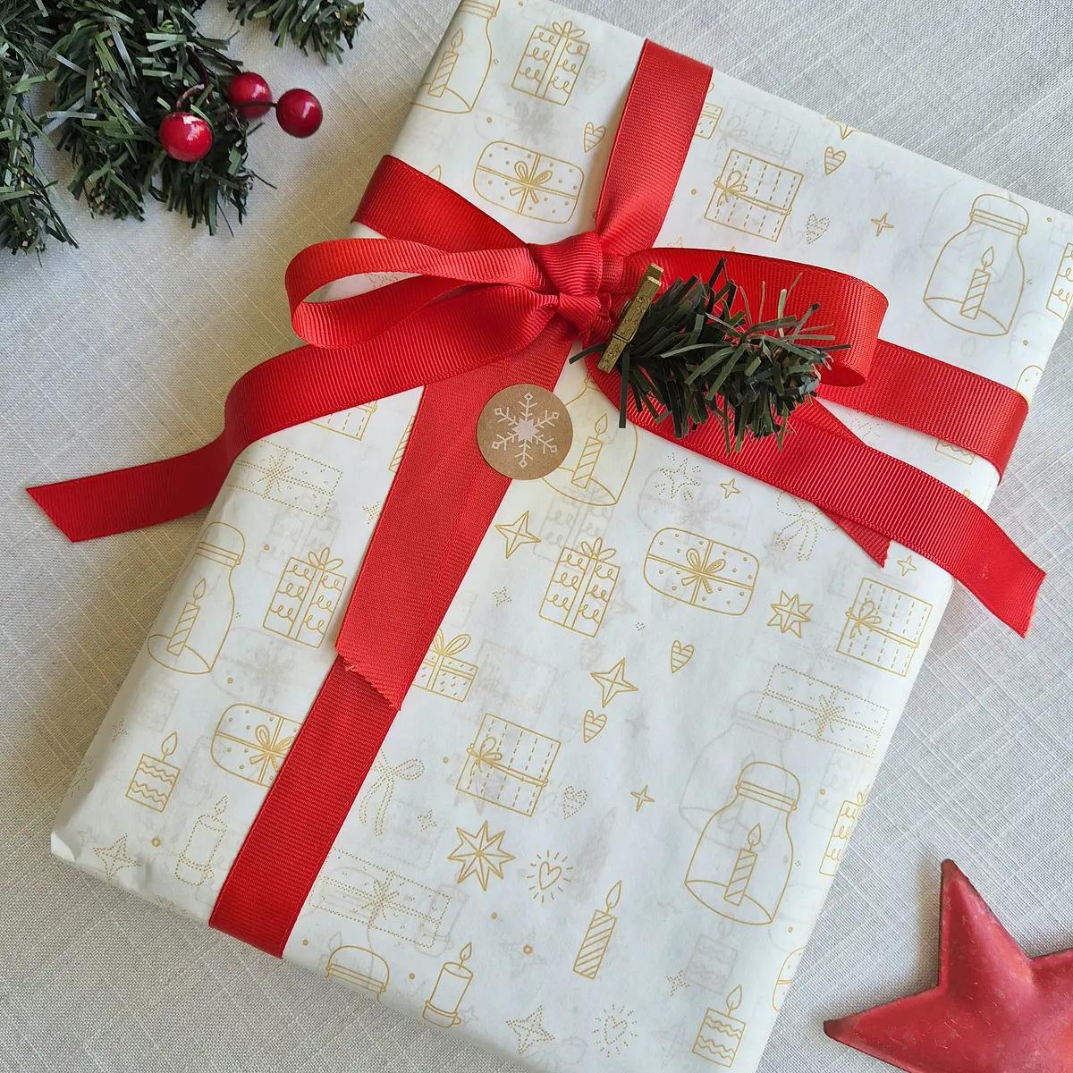 imprenta de papel de regalo - Cuánto mide el pliego de papel de regalo