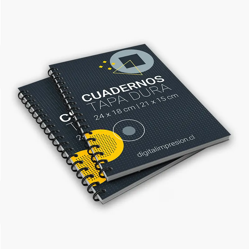 imprenta cuadernos tapa dura - Cuánto mide un cuaderno tapa dura