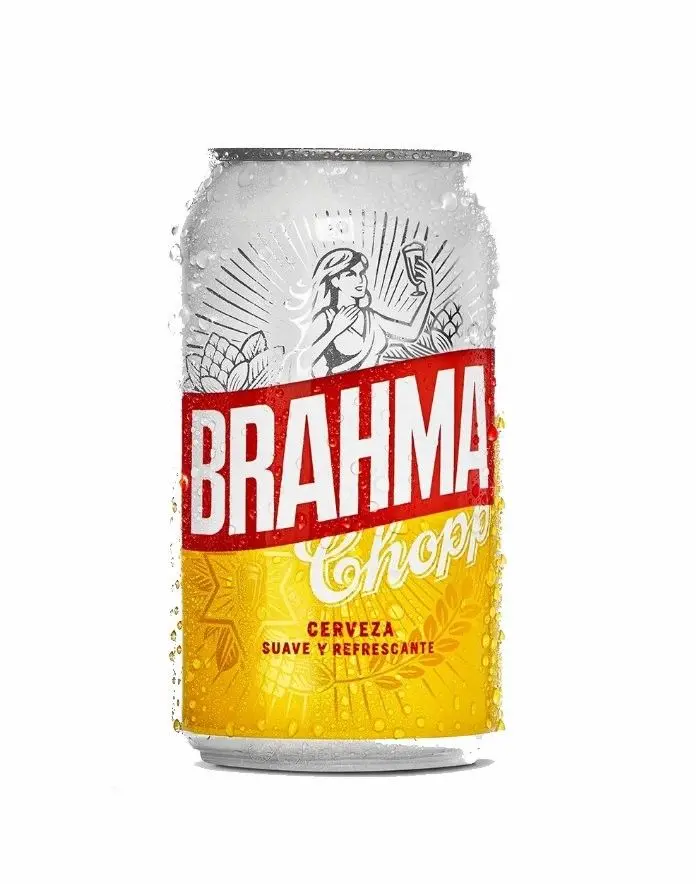 cerveza lata brahma representacion grafica - Cuántos tipos de cerveza Brahma hay