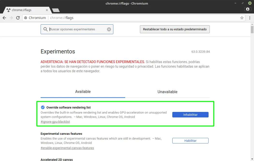 aceleracion grafica firefox - Debo utilizar la aceleración de hardware cuando esté disponible en Firefox