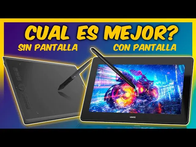 tableta grafica con pantalla o sin pantalla - Es mejor tener una tableta de dibujo con pantalla