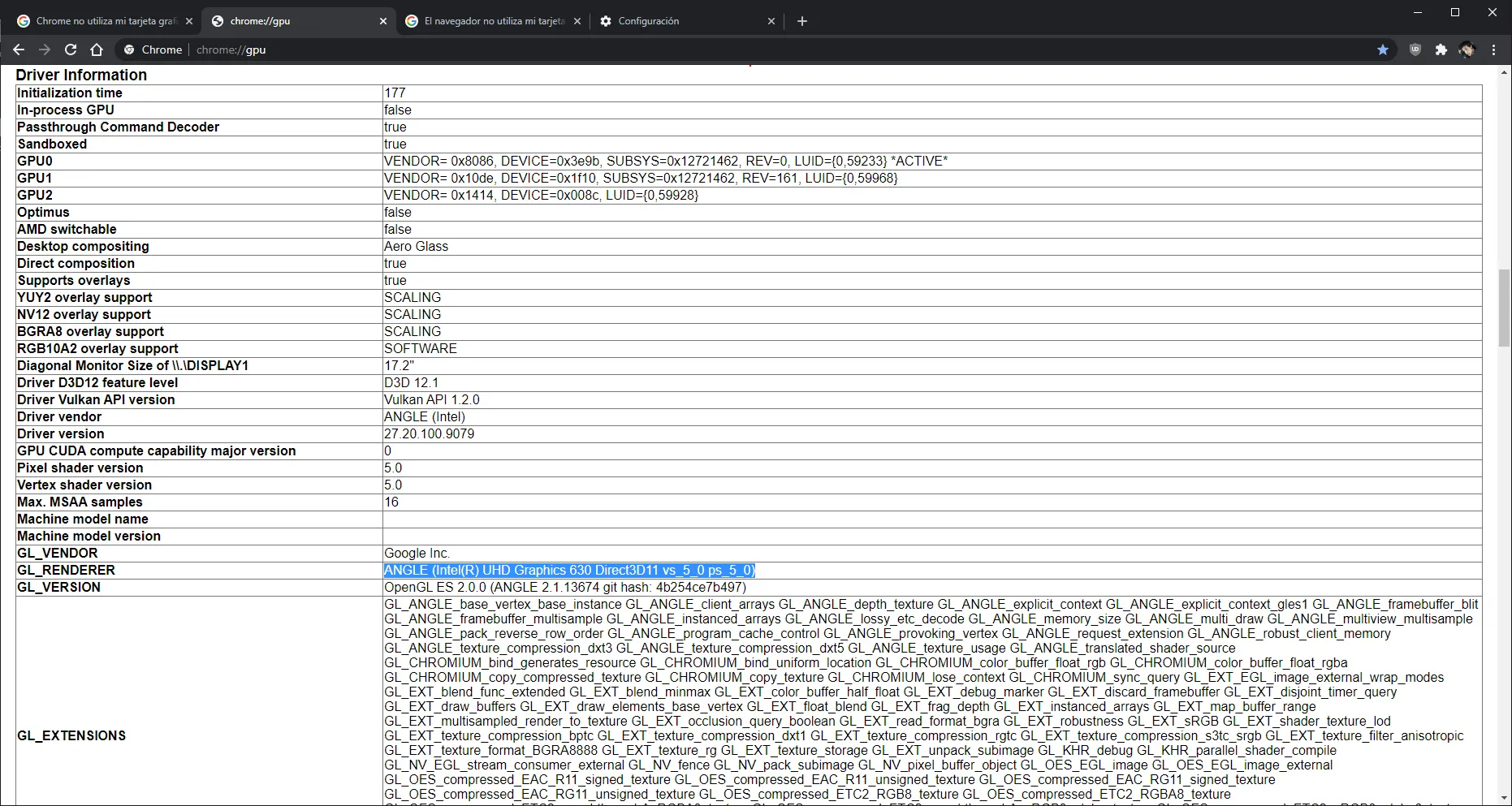 chrome usa toda mi tarjeta grafica - Por qué Chrome utiliza tanto de mi GPU