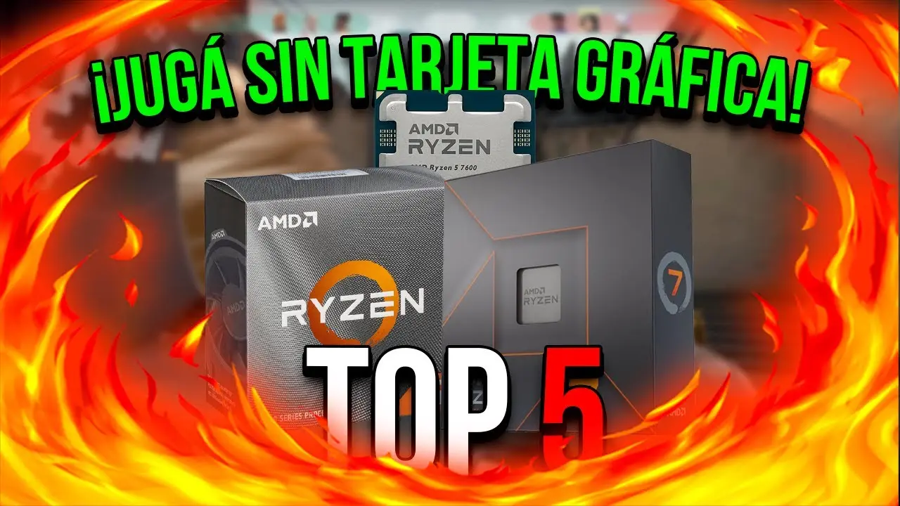 amd ryzen sin tarjeta grafica - Puede Ryzen 5 5500 funcionar sin una tarjeta gráfica