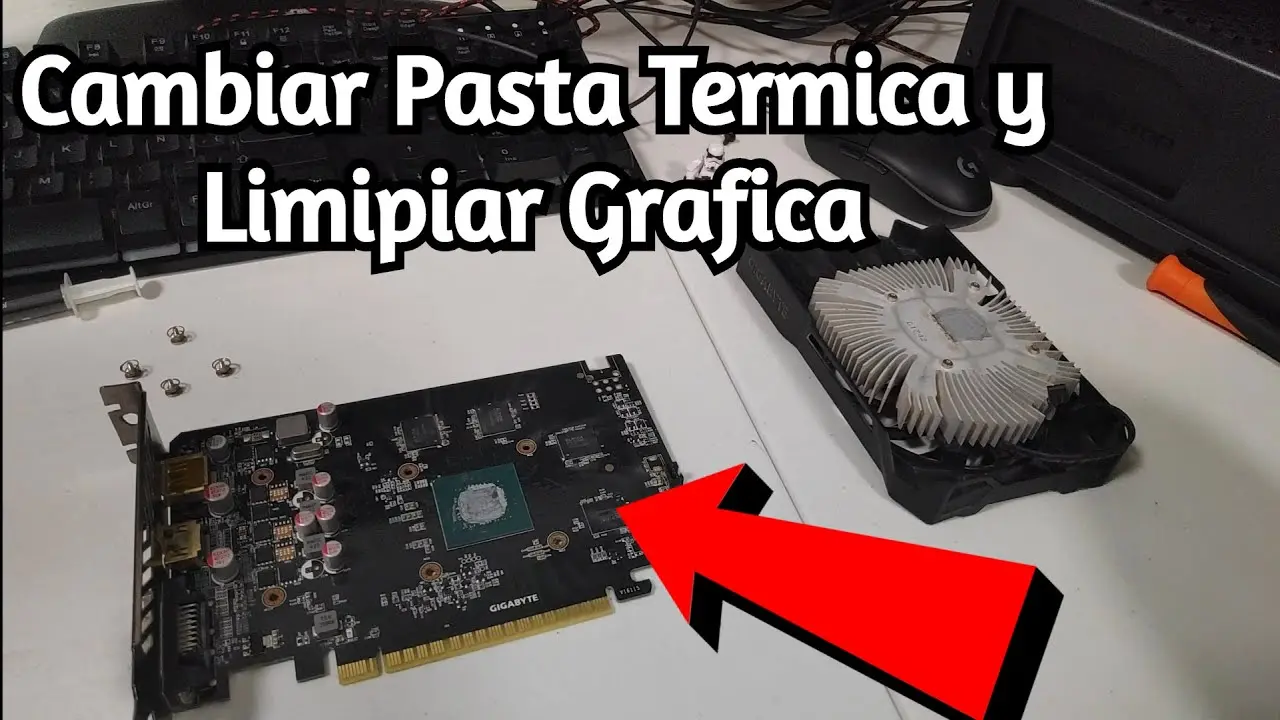 como cambiarle la pasta a la tarjeta grafica - Puedo usar cualquier pasta térmica en mi GPU