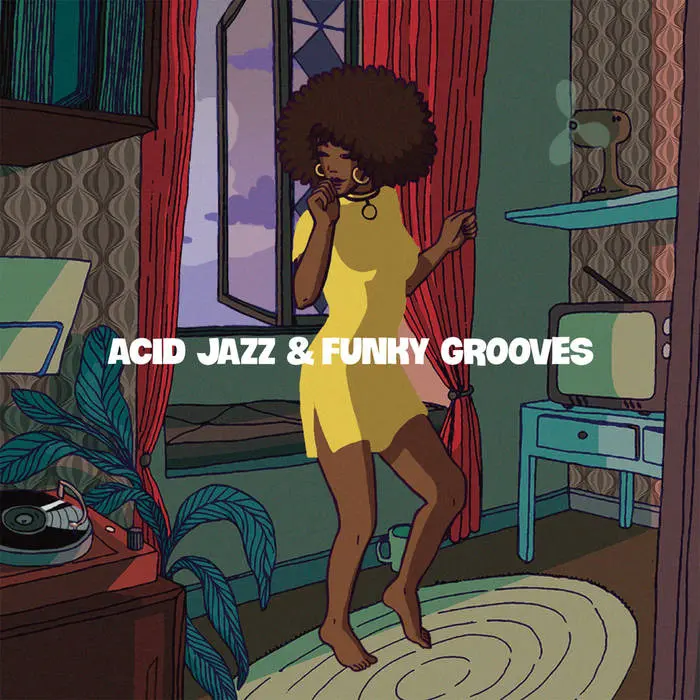 acid jazz funk grafica - Qué caracteriza al acid jazz