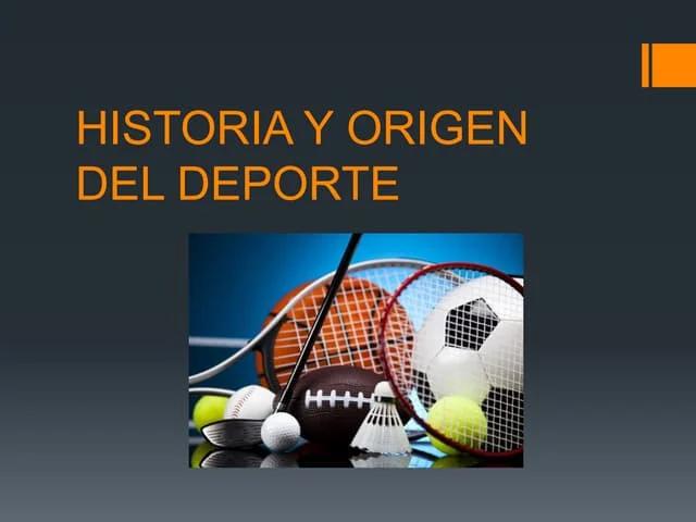 cita biblio grafica origen del deporte - Qué es el deporte cita