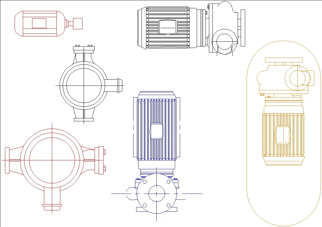 como se grafica una bomba de agua en cad - Qué es la curva de una bomba de agua