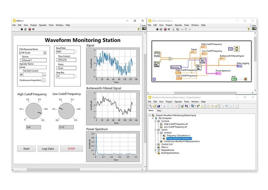 interfaz grafica labview - Qué es la interfaz de LabVIEW