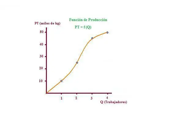 grafica de produccion total - Qué es la producción total