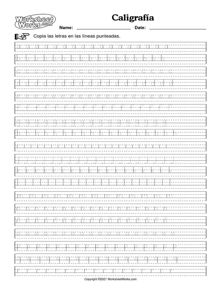 cartilla letra imprenta minuscula - Qué es una cartilla de letras