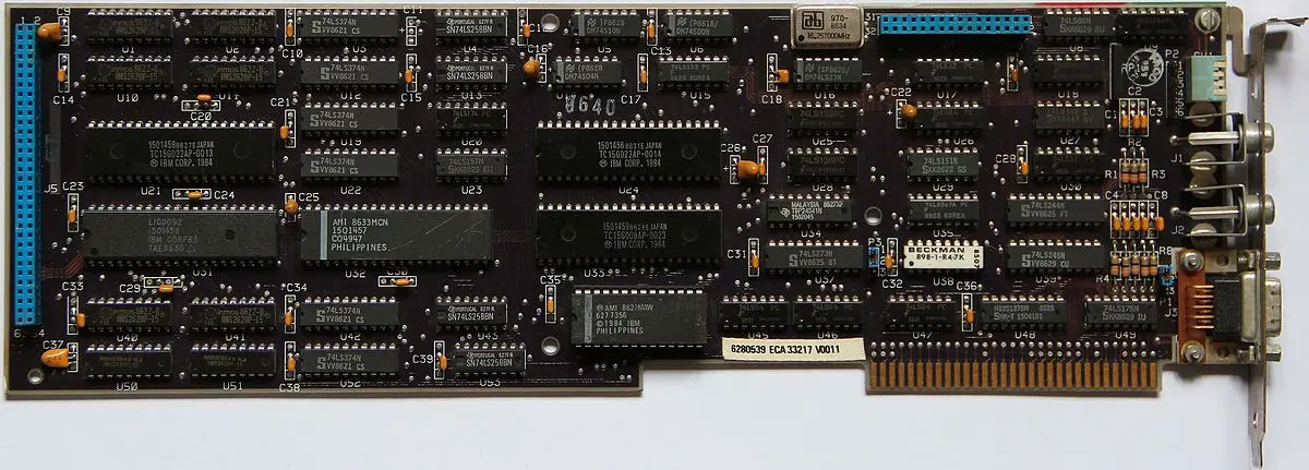 grafica ega - Qué es una EGA