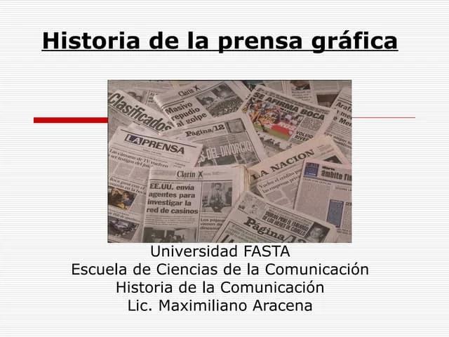 prensa grafica definicion - Qué es una función de prensa