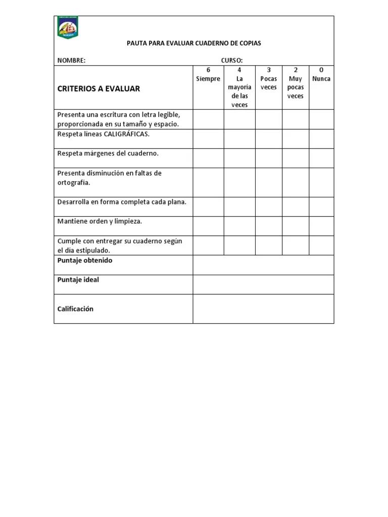 actividades para evaluar copia imprenta - Qué evaluar en una producción escrita