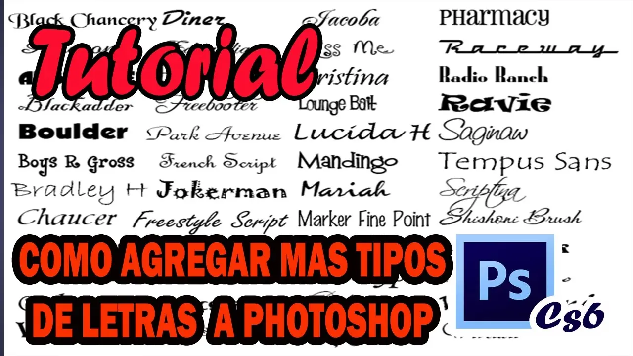 fuente para photoshop imprenta - Qué formato de fuente para Photoshop