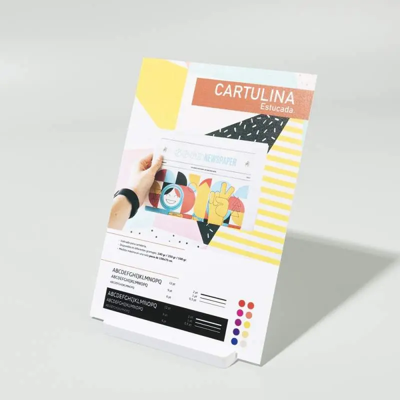 cartulina grafica impresiones - Qué impresoras pueden imprimir cartulina