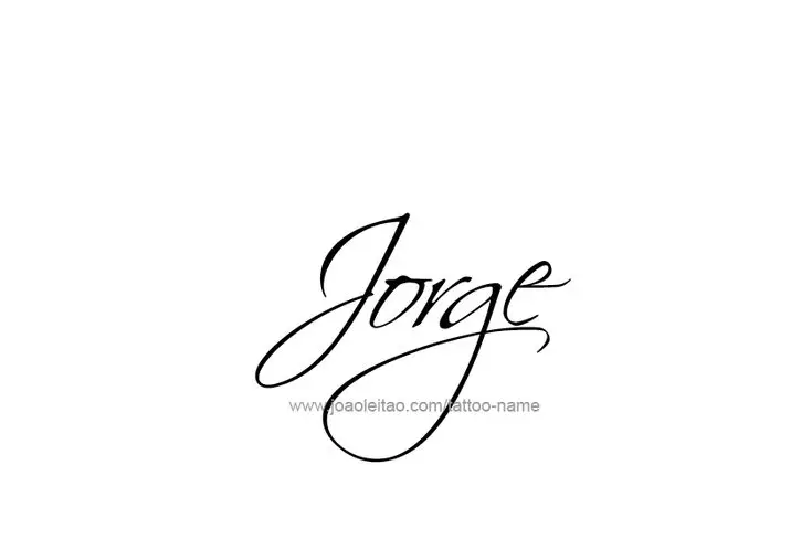 imagenes de nombre jorge en letra imprenta - Qué letra se escribe Jorge