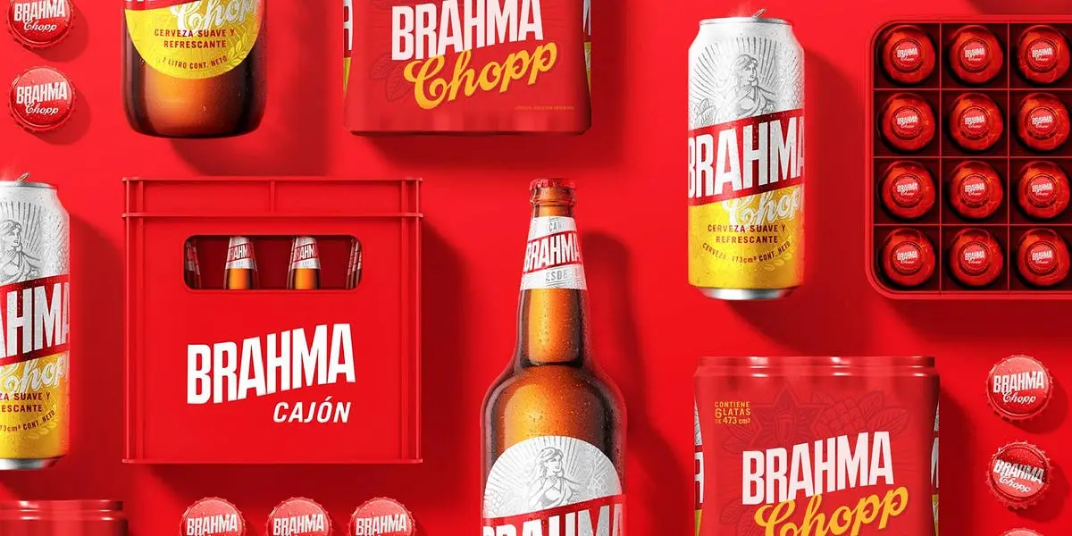 brahma publicidad grafica - Qué pasó con la empresa Brahma