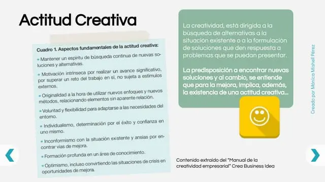 actitud creativa grafica - Qué perfil debe tener una persona creativa