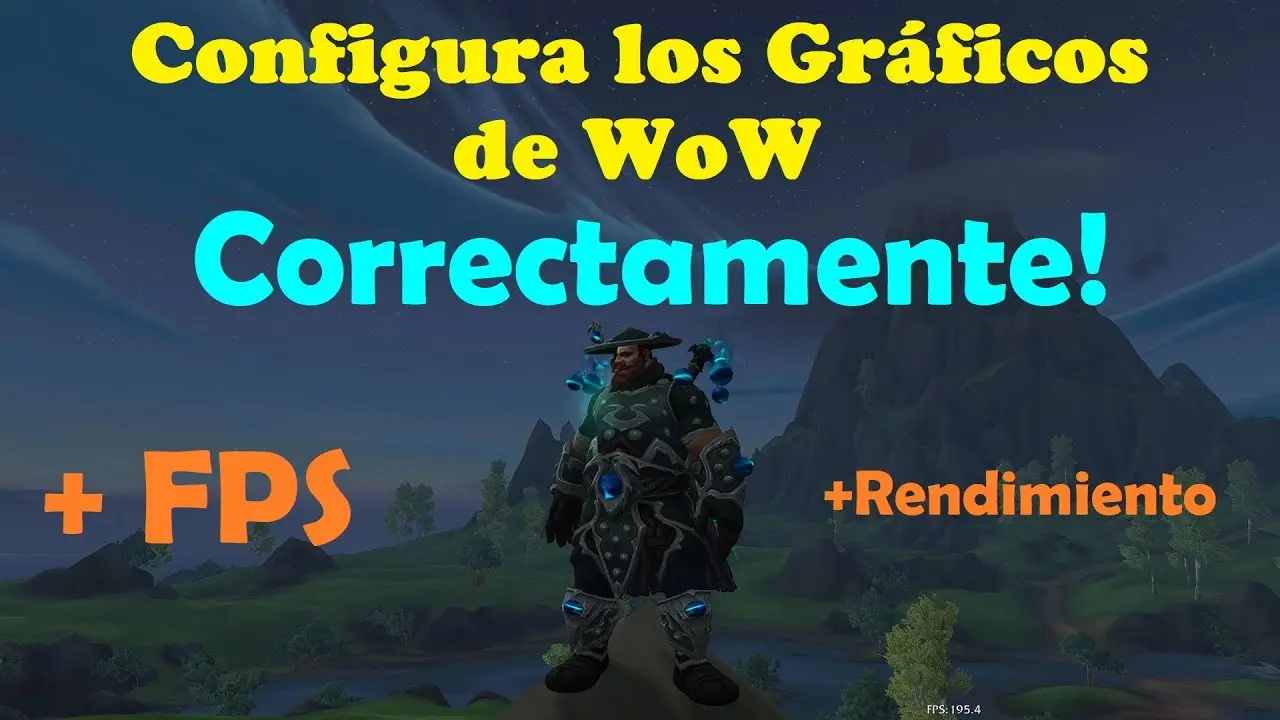 comandos para reducir la calidad grafica de wow - Qué resolución es mejor para WoW