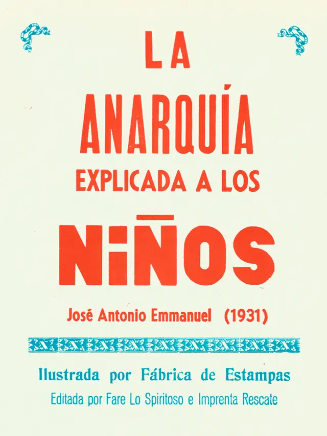 anarquia explicada a los niños imprenta rescate - Qué significa anarquía para los niños