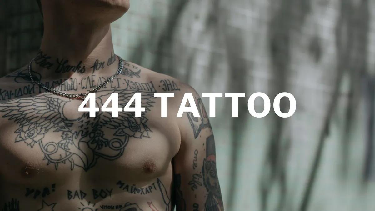 frases tatto imprenta - Qué significa el tatuaje 4 4 4