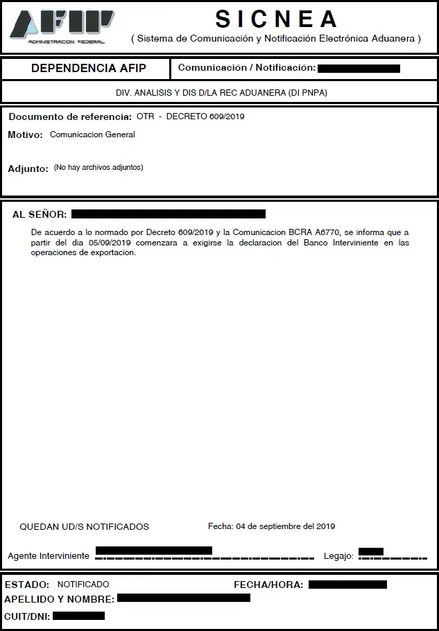 afip imprenta interviniente - Qué significa este error en AFIP