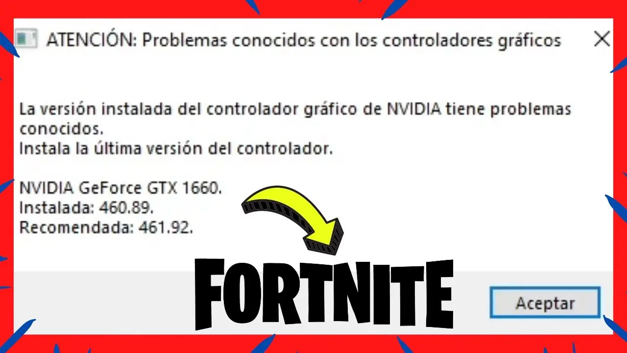 como solucionar el problema de la tarjeta grafica en fortnite - Qué significa GPU no compatible