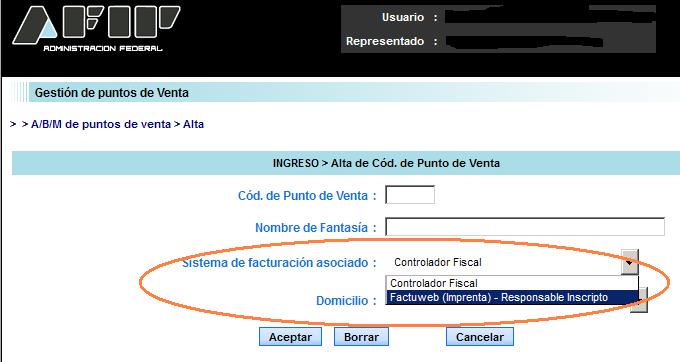 factuweb imprenta - Qué significa punto de venta no empadronado para imprenta IVA