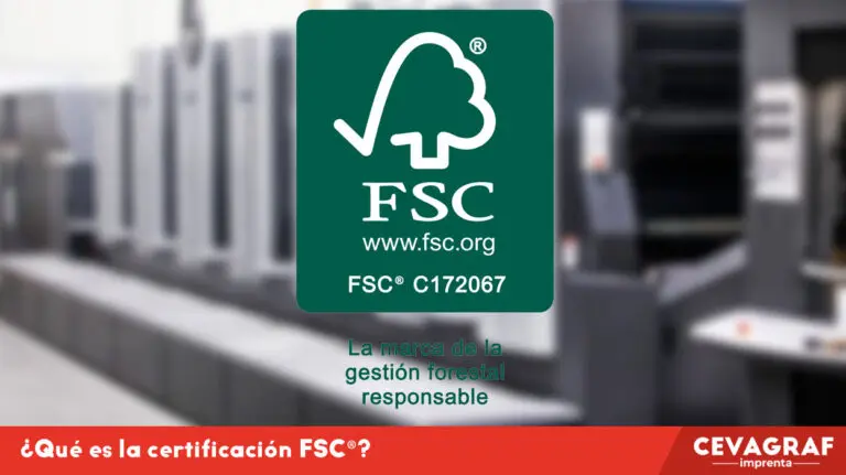 imprenta certificada fsc - Qué significa que un certificado cuente con el logo FSC