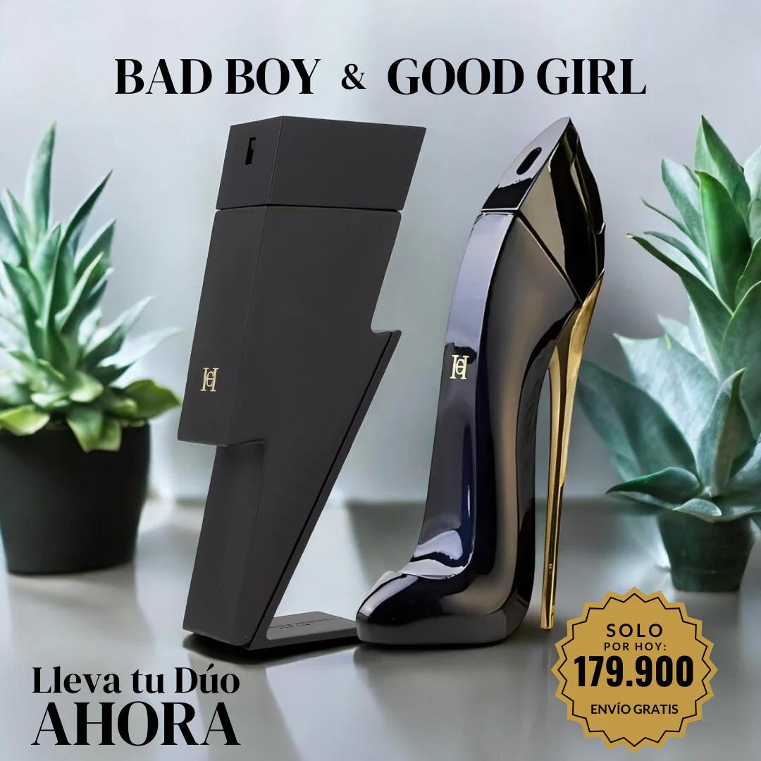 bad boy y ggod girlcarolina herrera grafica publicitaria - Quién es la chica del comercial de Carolina Herrera