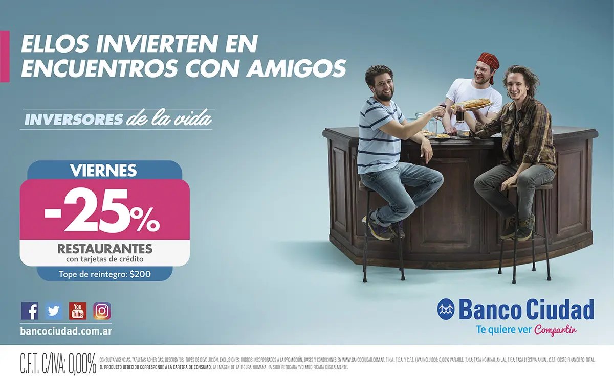 banco de la ciudad publicidad grafica - Quién hace la publicidad del Banco Ciudad