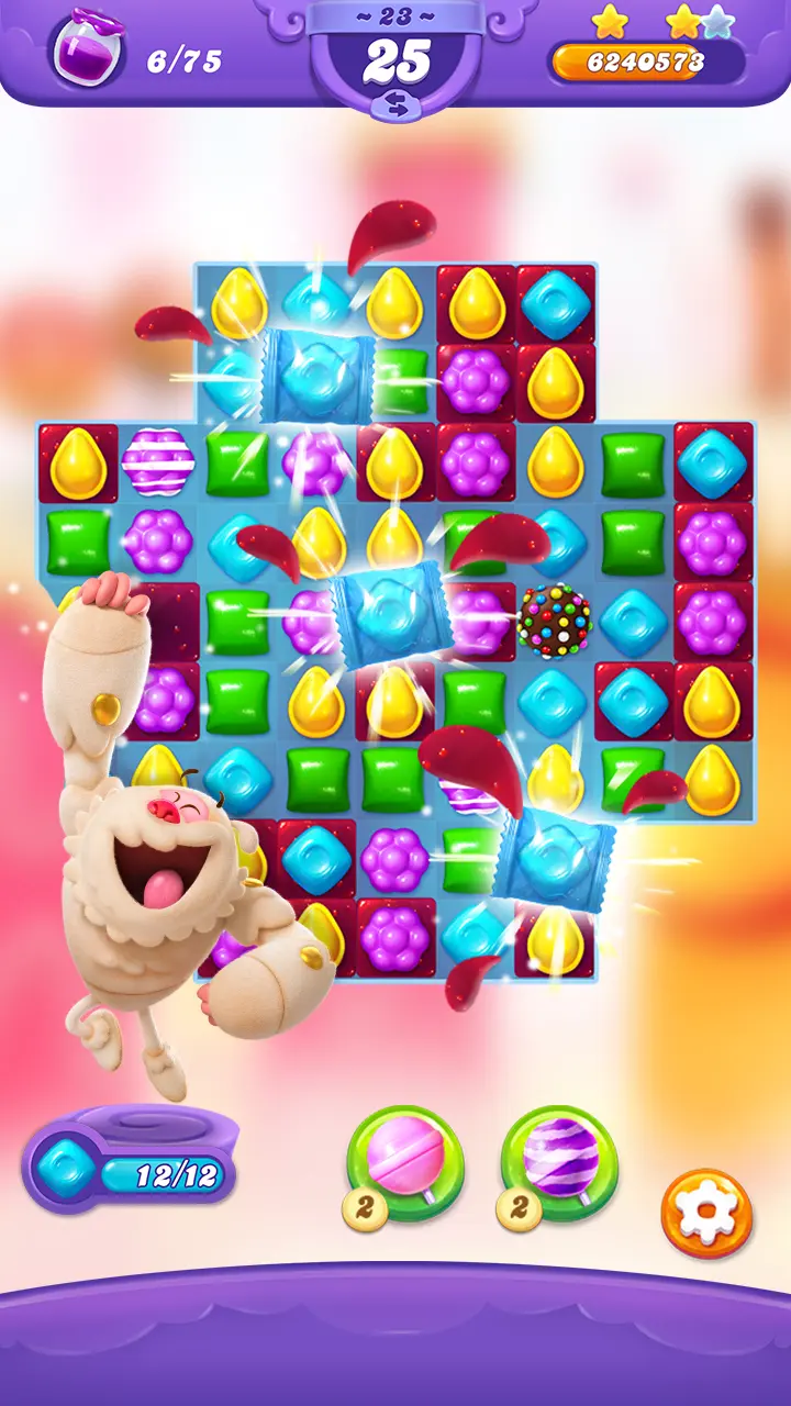 candy crash grafica - Quién tiene el récord de Candy Crush