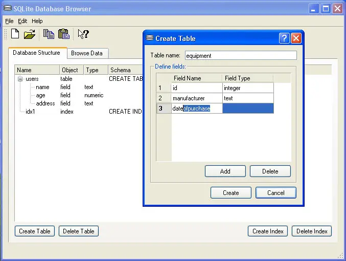 como diseñar una interfax grafica con sqlite administrador - SQLite tiene una interfaz de usuario